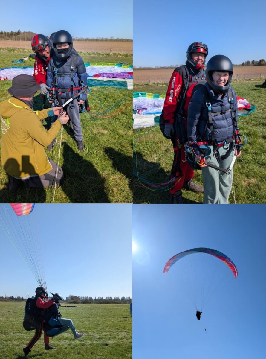 Kom og prøv en tandemtur i en paraglider – se under nyheder